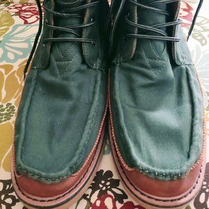 Toms high top green size 14 men's dress shoes